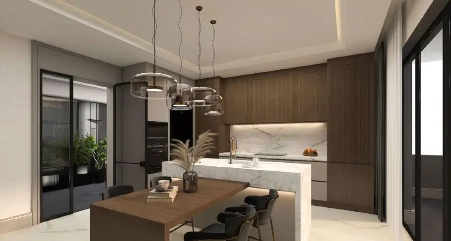 Fitted kitchen